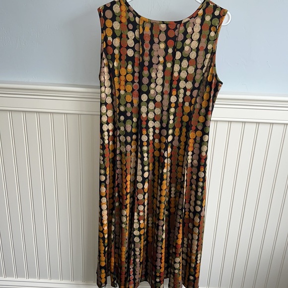 SAMI & JO plus sleeveless summer dress, size 2X - Picture 3 of 6